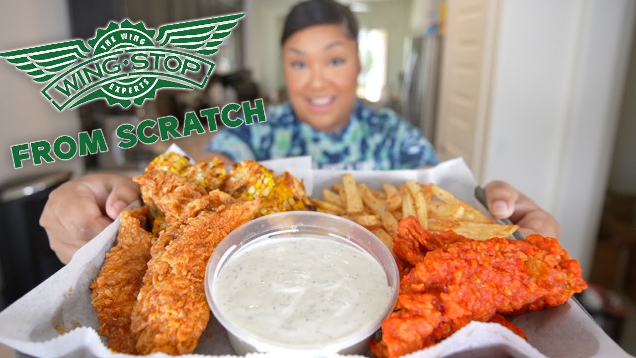 MAKING A WINGSTOP FEAST FROM SCRATCH PT.2
