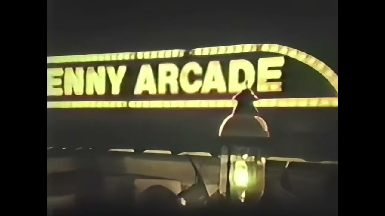 WDW Magic Kingdom Main Street Night 1981