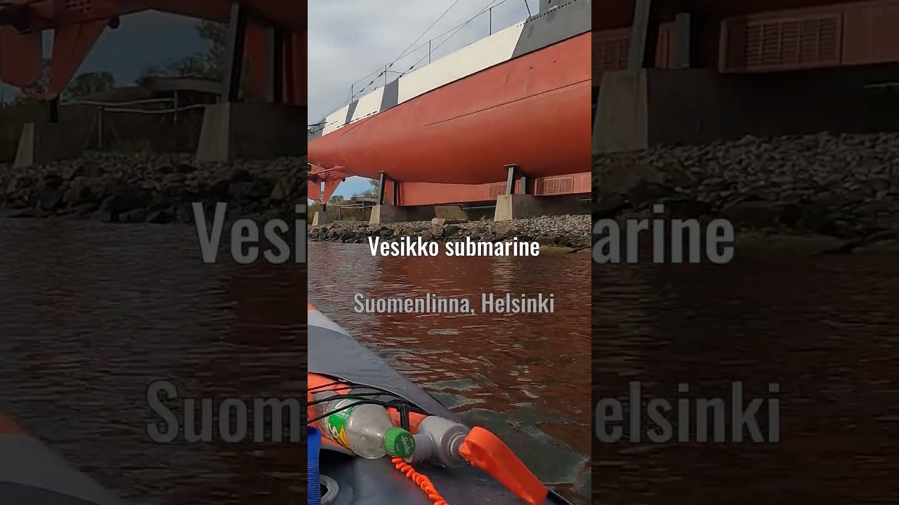 Vesikko submarine - Suomenlinna - Helsinki - Itiwit X500
