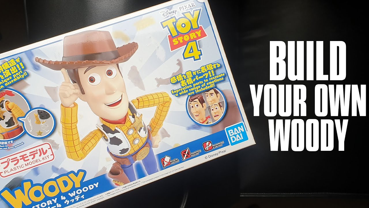 Toy Story 4: Woody - Plastic Model Kit | #ToyStorySerye Part 1