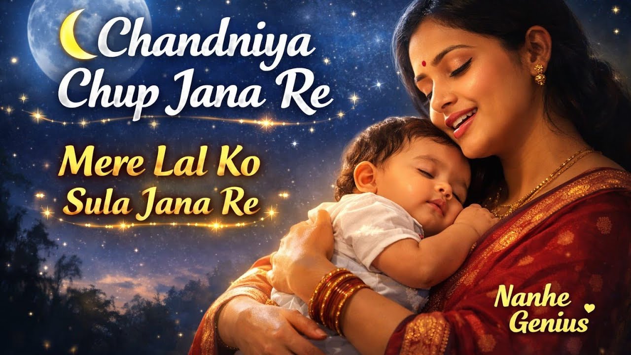 🌙 चंदनिया चुप जाना रे | मेरे लाल को सुला जाना रे | माँ की ममता भरी सुपरहिट लोरी