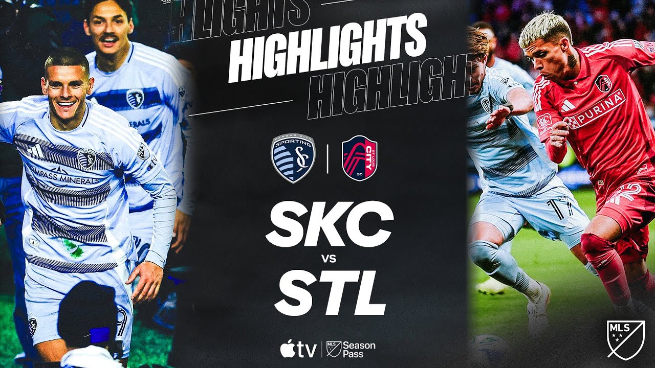 Sporting Kansas City vs. St. Louis CITY SC | Full Match Highlights | Joveljic Brace!