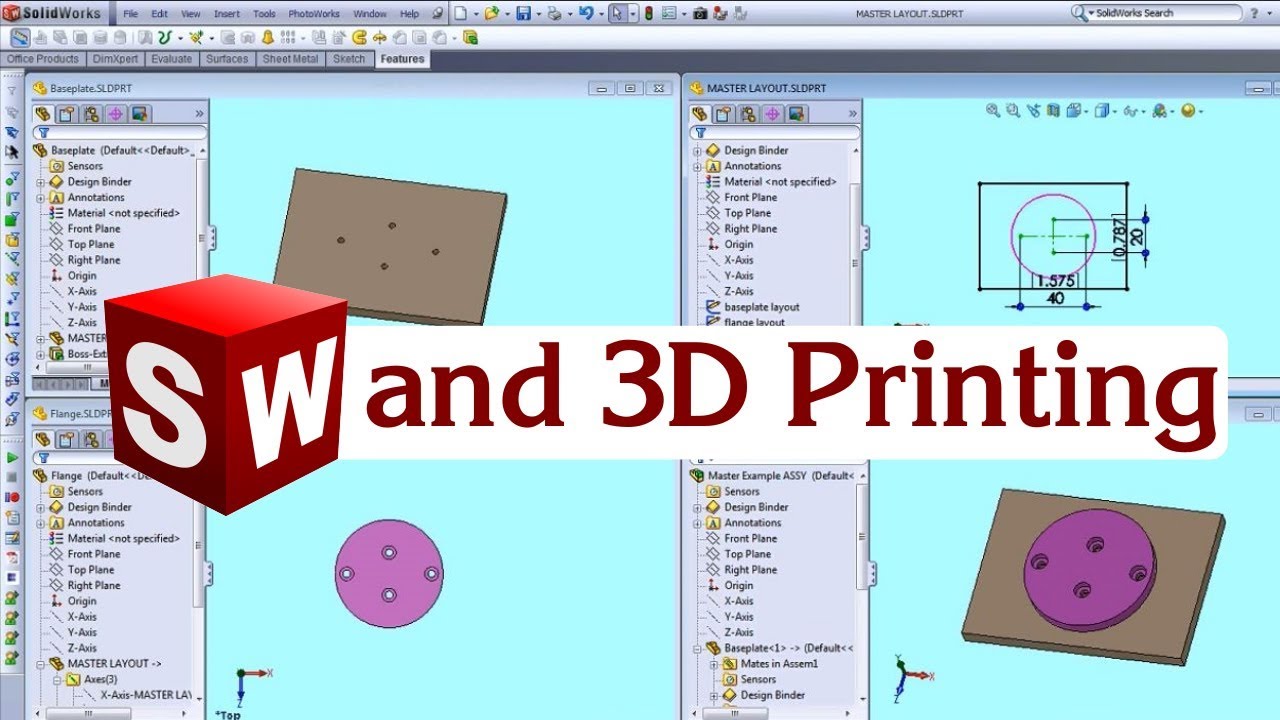 5 Solidworks Tips: Modeling for 3D Printing