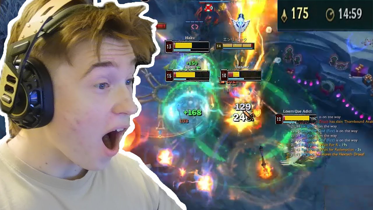 I GOT FED OFF MINIONS THIS GAME!