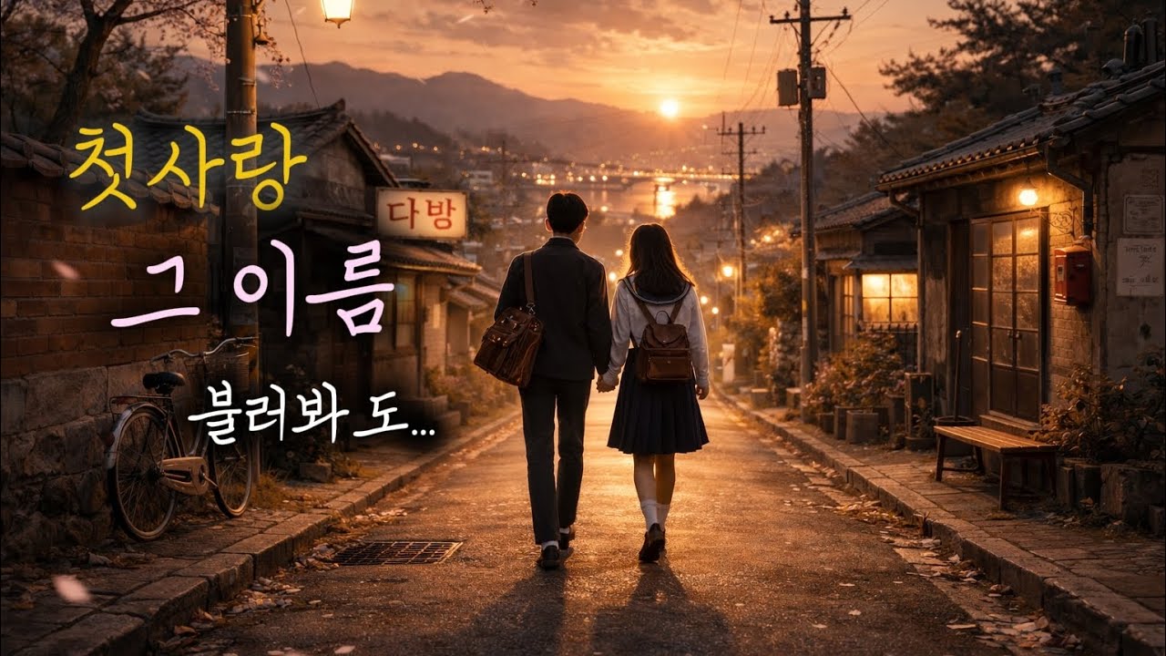 첫사랑 그 이름 불러봐도 | 7080 감성 포크 발라드