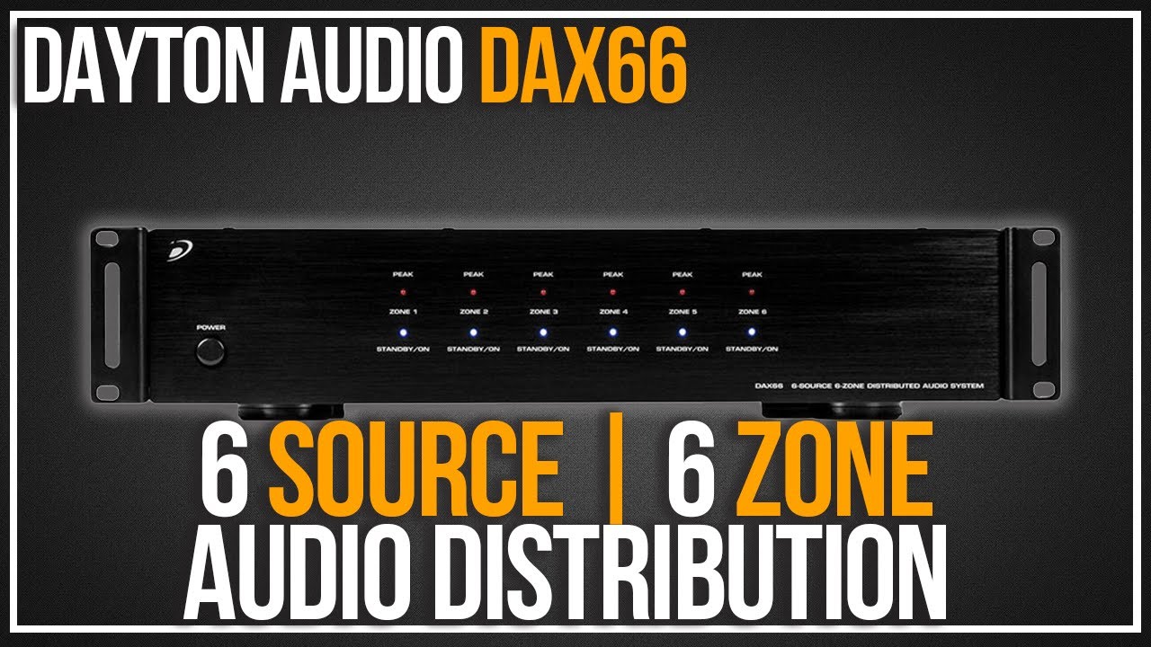 How To Distribute Audio In Your Church | Dayton Audio DAX66