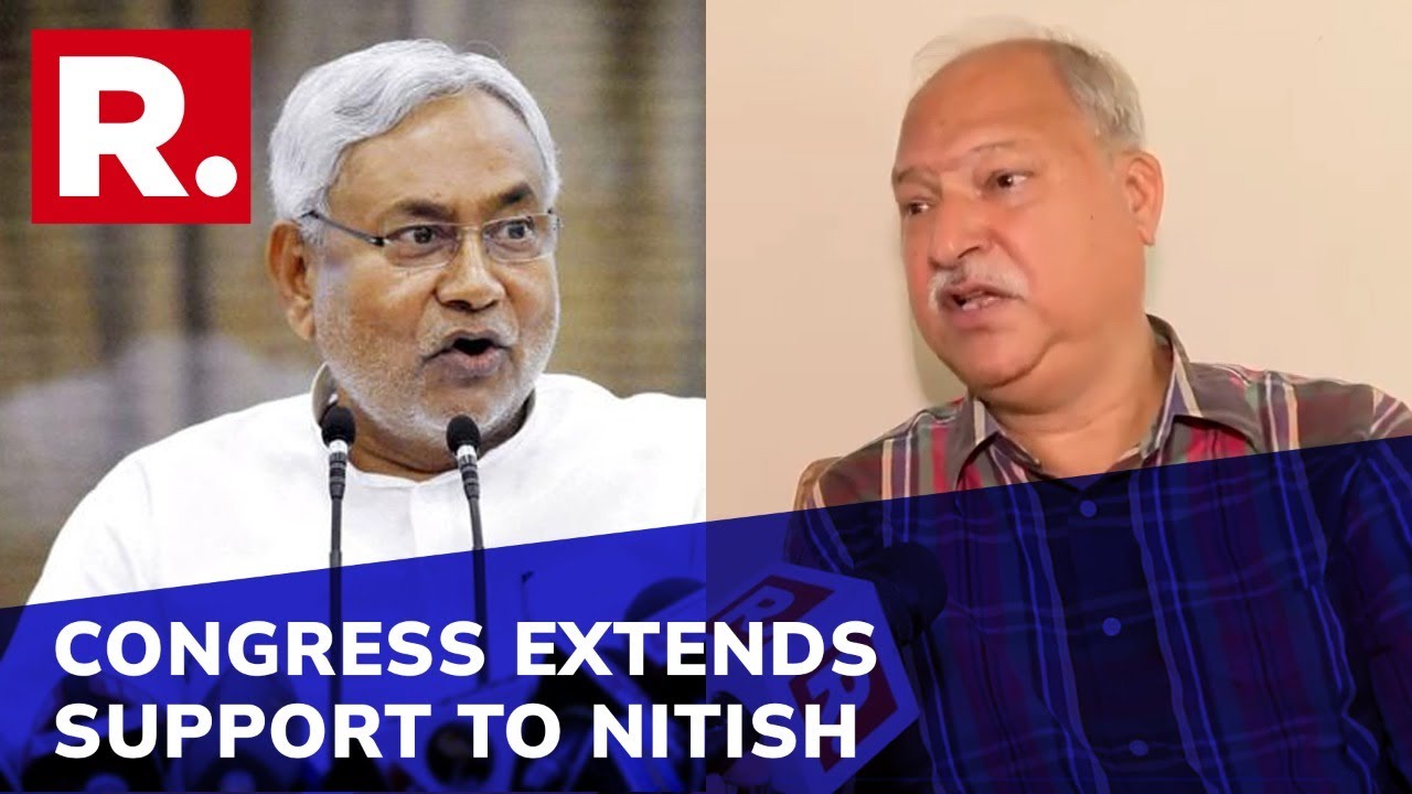 Amid BJP-JDU Rift, Congress Extends Support To Nitish Kumar; Says 'He Should Join Mahagathbandhan'