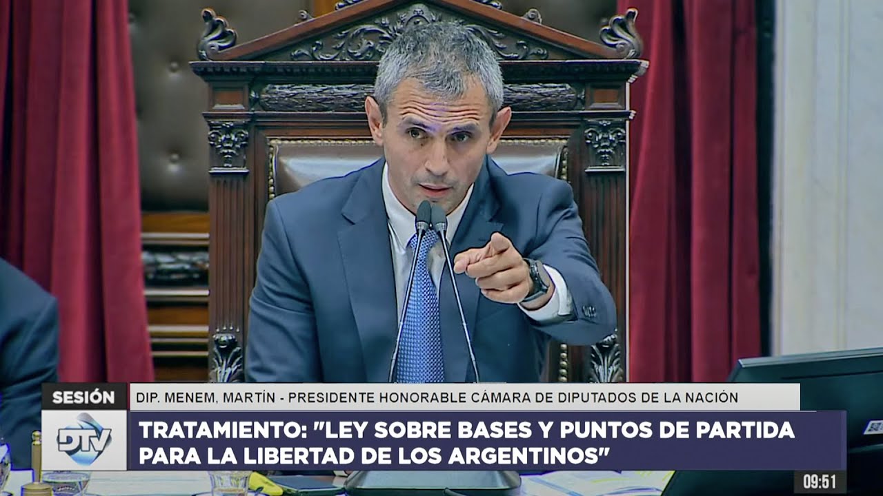 ▶ 1ra. Parte | 🇦🇷 SESIÓN ESPECIAL: 29 de abril 2024 - Ley Bases | Diputados Argentina