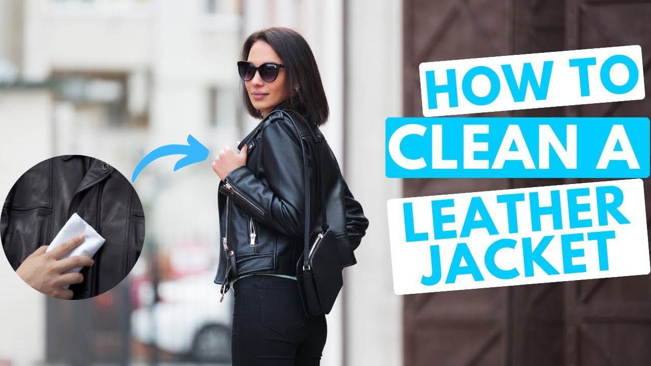How to CLEAN A LEATHER JACKET | Avoid excessive water!