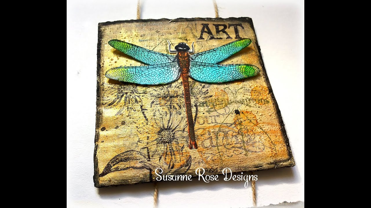 Mixed Media Wall Hanger with Art Anthology