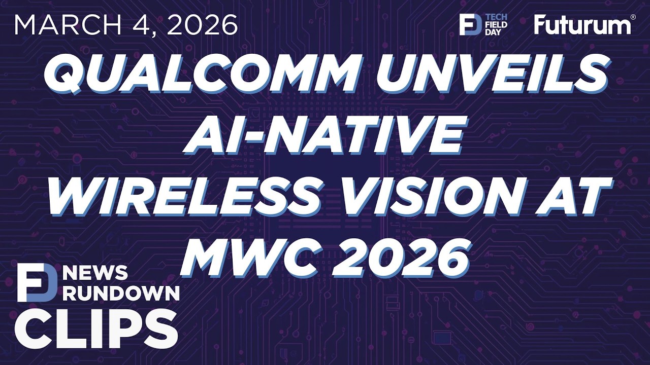 Фрагмент #TFDRundown - Qualcomm представляет технологию беспроводного зрения на основе ИИ на MWC ...
