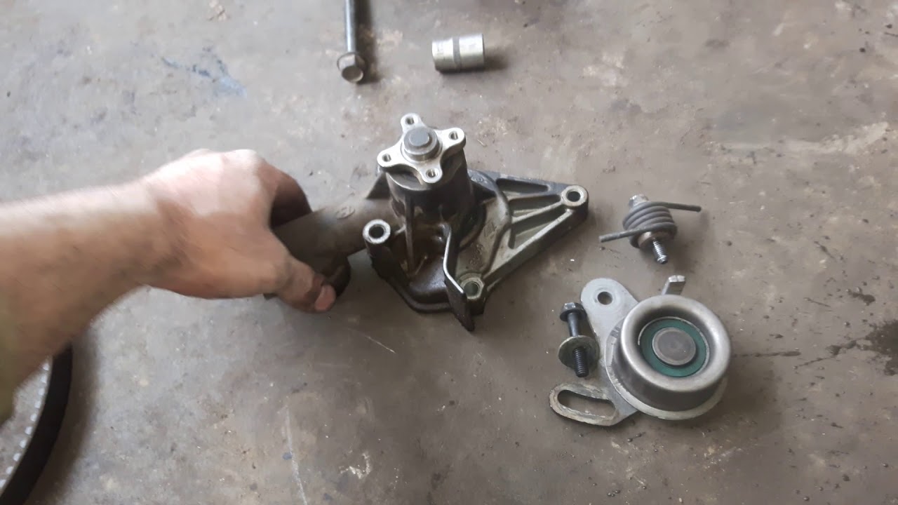 hyundai accent 1.3 timing belt replacement  and coolant pump