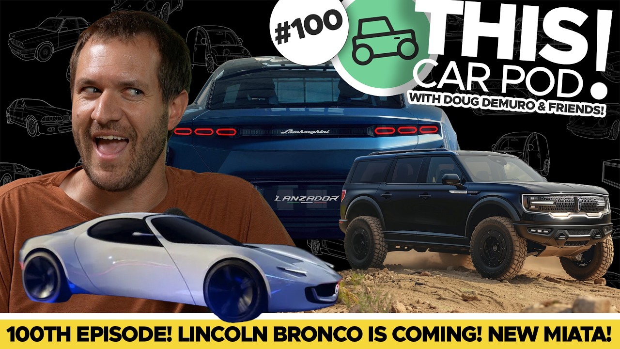Lamborghini Cancels Its EV! Ferrari Manual Comeback? Doug Predicts the Future THISCARPOD! EP100