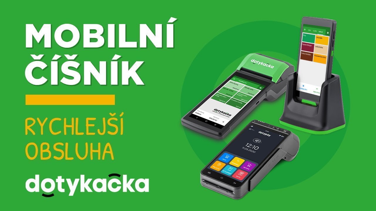 Mobilní číšník od Dotykačky
