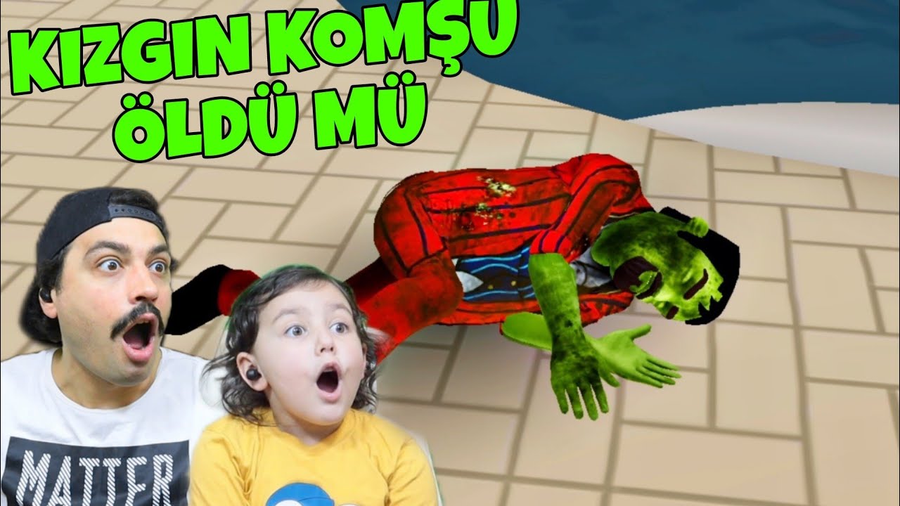 KIZGIN KOMŞU ÖLDÜ MÜ😱  | SCARY STRANGER 3D