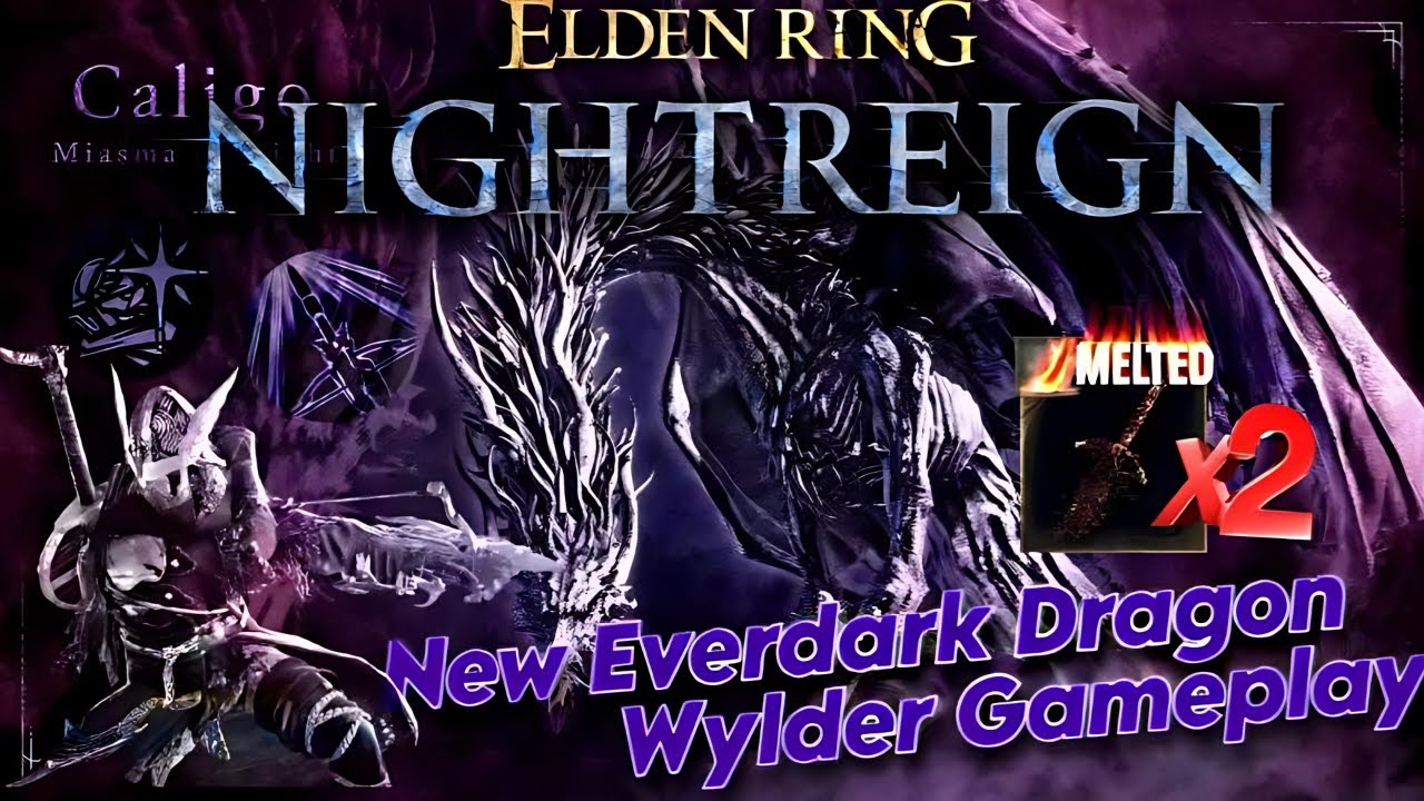 NEW Everdark Sovereign Caligo Full Run | 6 Players Mod - Elden Ring Nightreign