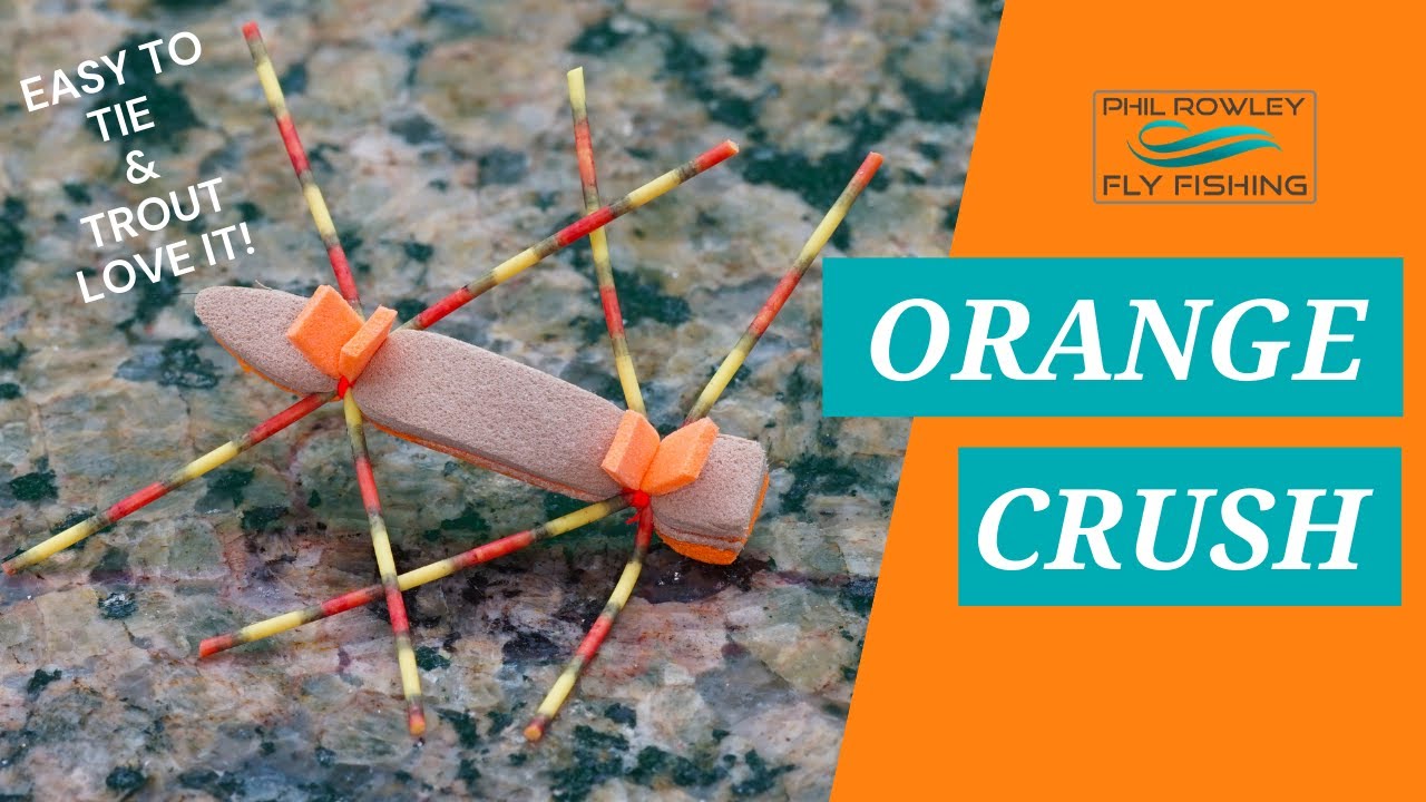 Simple to Tie Chernobyl Ant Variation |Orange Crush
