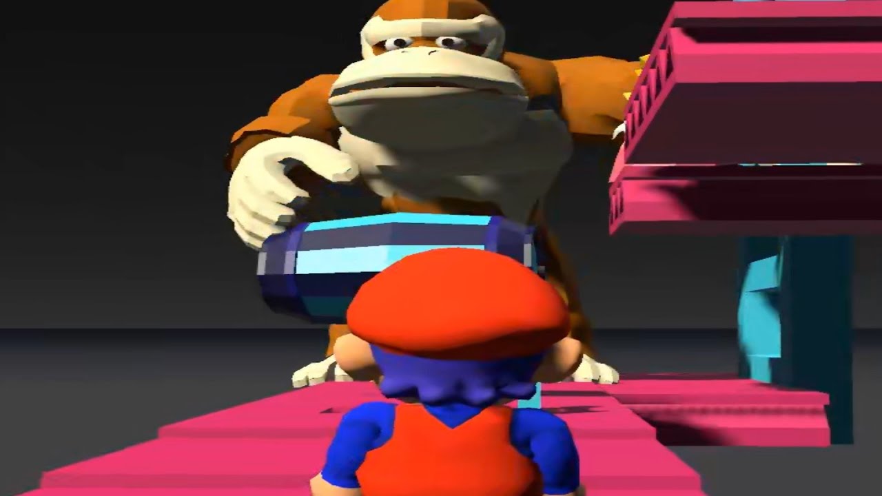 PC WINDOWS UNITY Donkey Kong 3D CLONE By Aseel Vector CRAZY ONLINE BROWSER