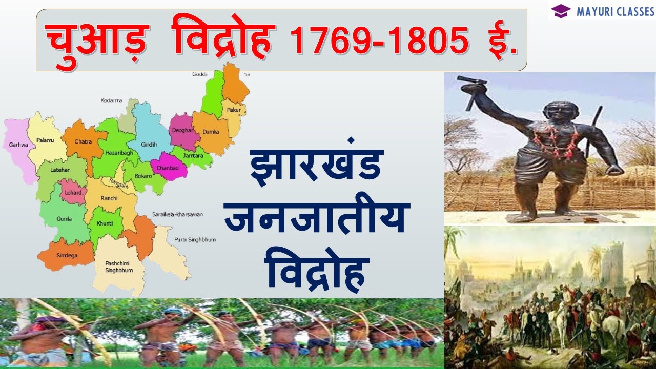 चुआड़ विद्रोह || झारखंड जनजातीय विद्रोह | झारखण्ड आंदोलन | Jharkhand Aandolan | Jharkhand Movement