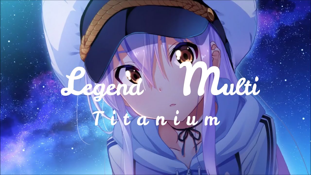 nightcore, [Titanium] spanish