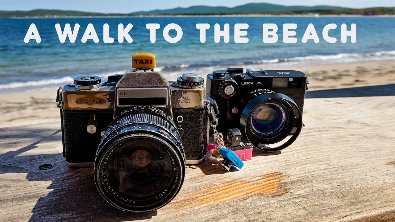 Leicaflex SL + Leica CL | Film Photography Walk at Gradina Beach