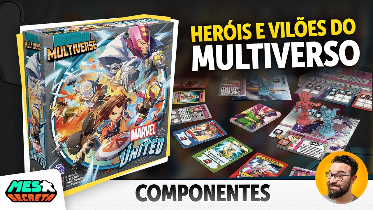 Marvel United Multiverse - Todos os Heróis e Vilões em detalhes