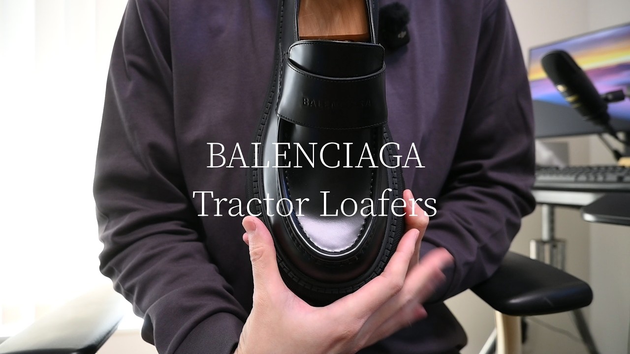 【購入品】一生履ける名作。バレンシアガのトラクターローファー