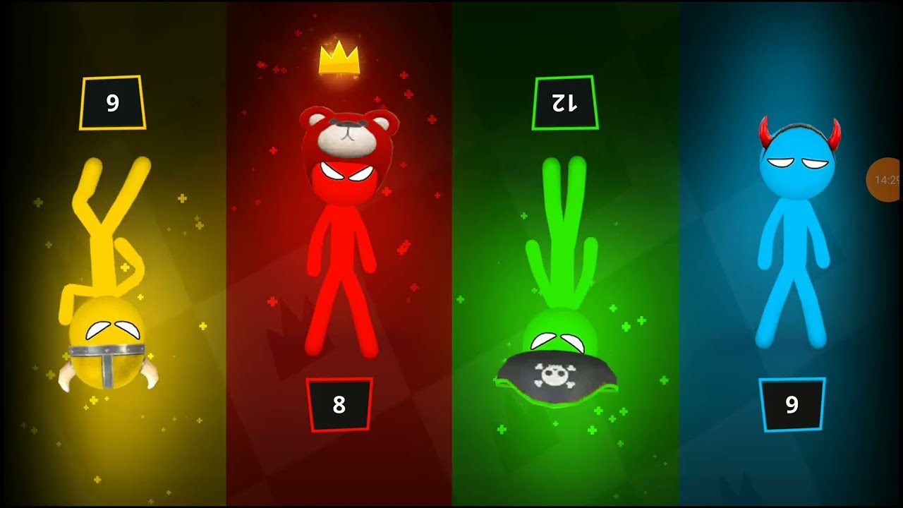 Stickman party oynuyoruz.
