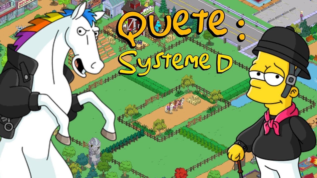 Système D - Furieux D [The Simpsons : Tapped Out]
