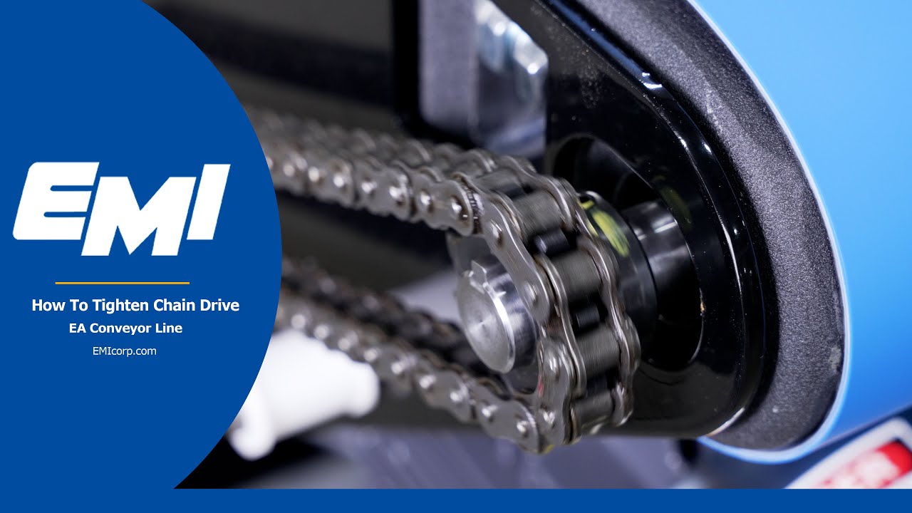 Tightening a Chain Drive - EA Conveyors