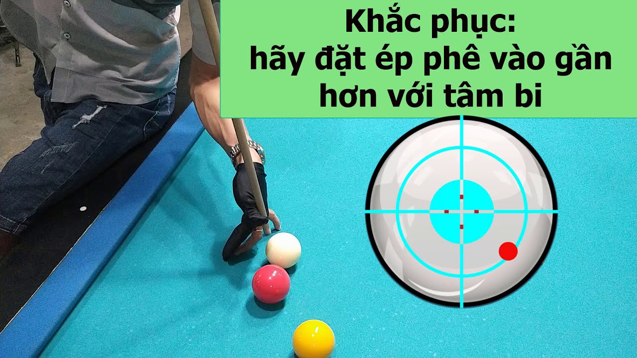 Massé, een hele mooie techniek.