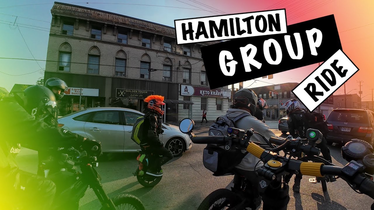 Hamilton PEV Group Ride | Vsett 10+R | DJI Action 4 Auto Settings