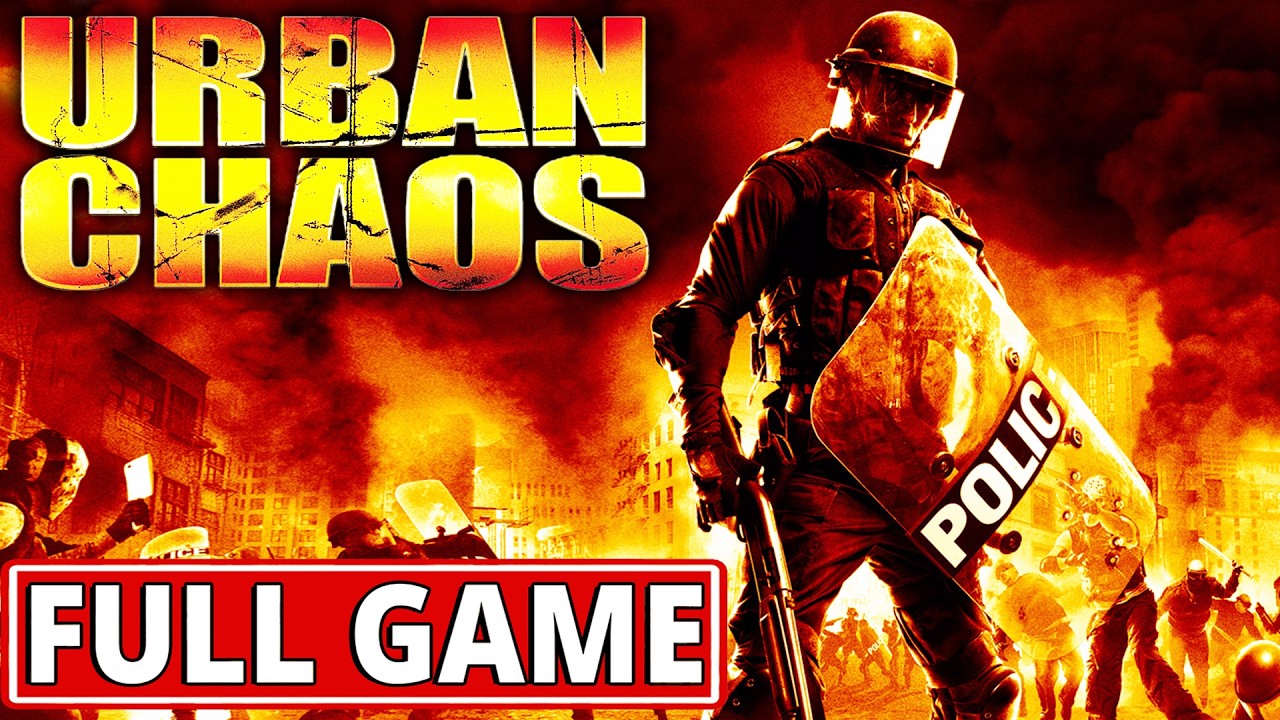 Urban Chaos: Riot Response - FULL GAME walkthrough | Longplay