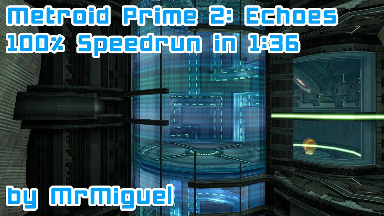 Metroid Prime 2: Echoes - 100% Speedrun in 1:36