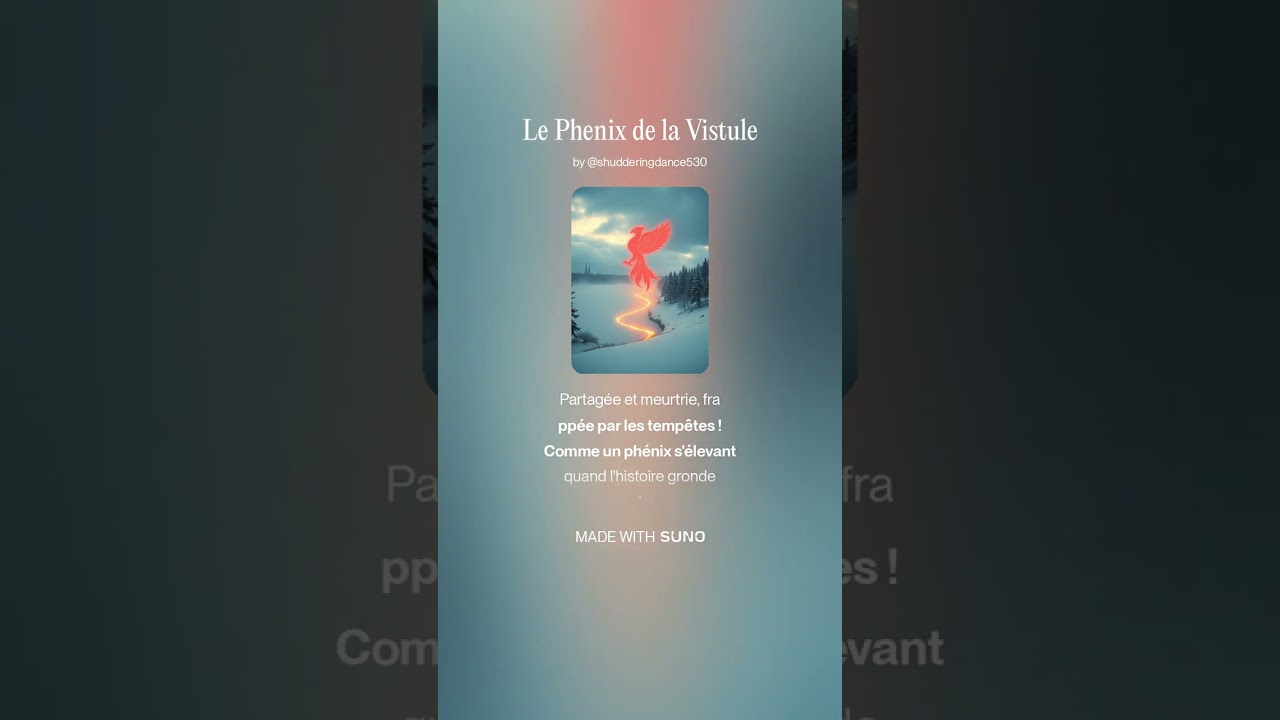 Le Phénix de la Vistule - Hymne Épique à la Pologne 🇵🇱🦅 (Suno AI) #Shorts