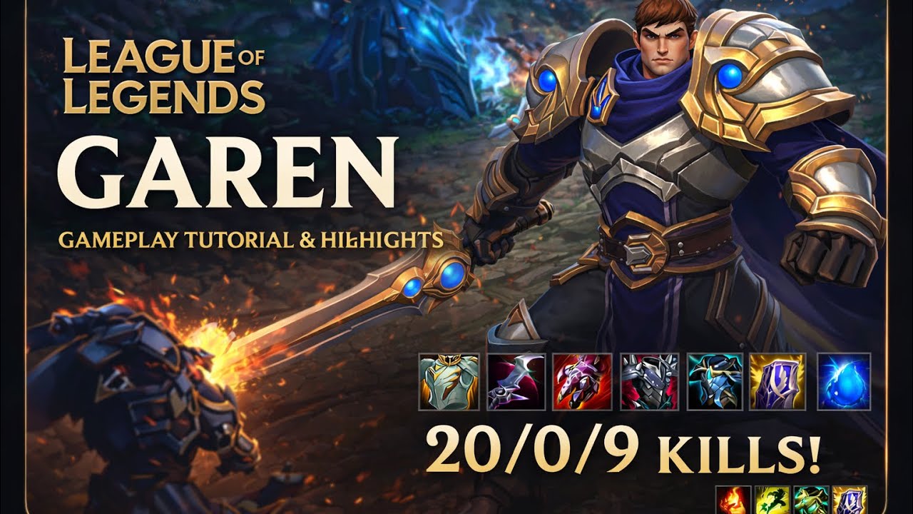 20/0 GAREN DESTROYS EVERYONE! 🔥 Full Domination Game