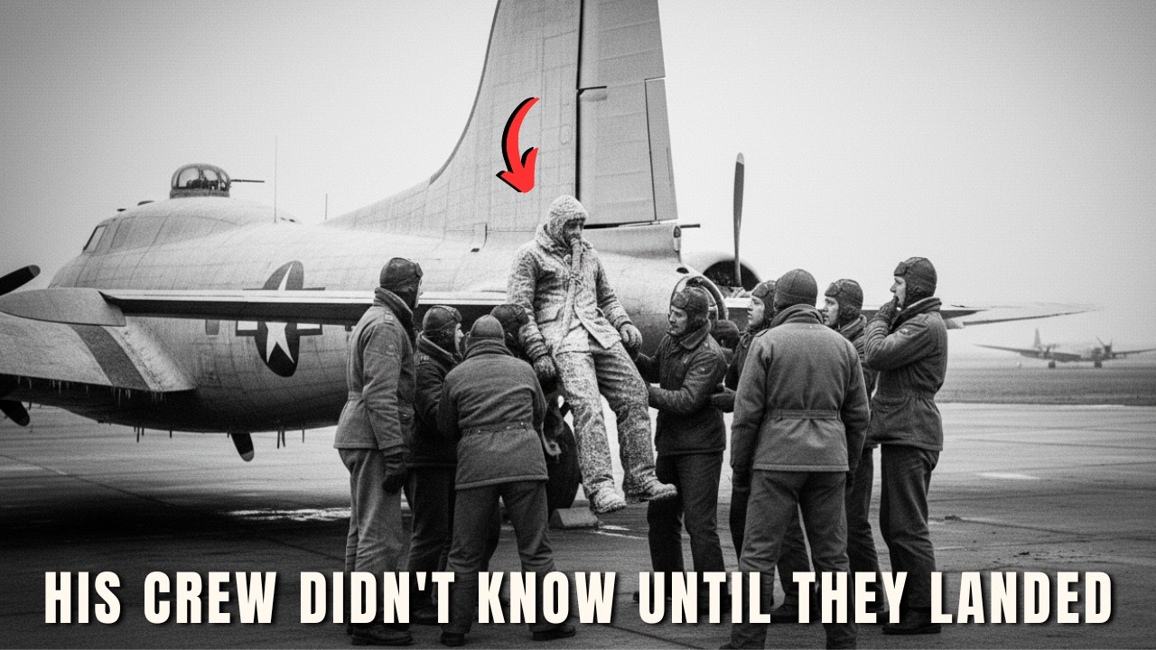 When This B-17 Bomber Pilot Flew Home With His Tail Gunner — Frozen to His Guns at 30,000 Feet!