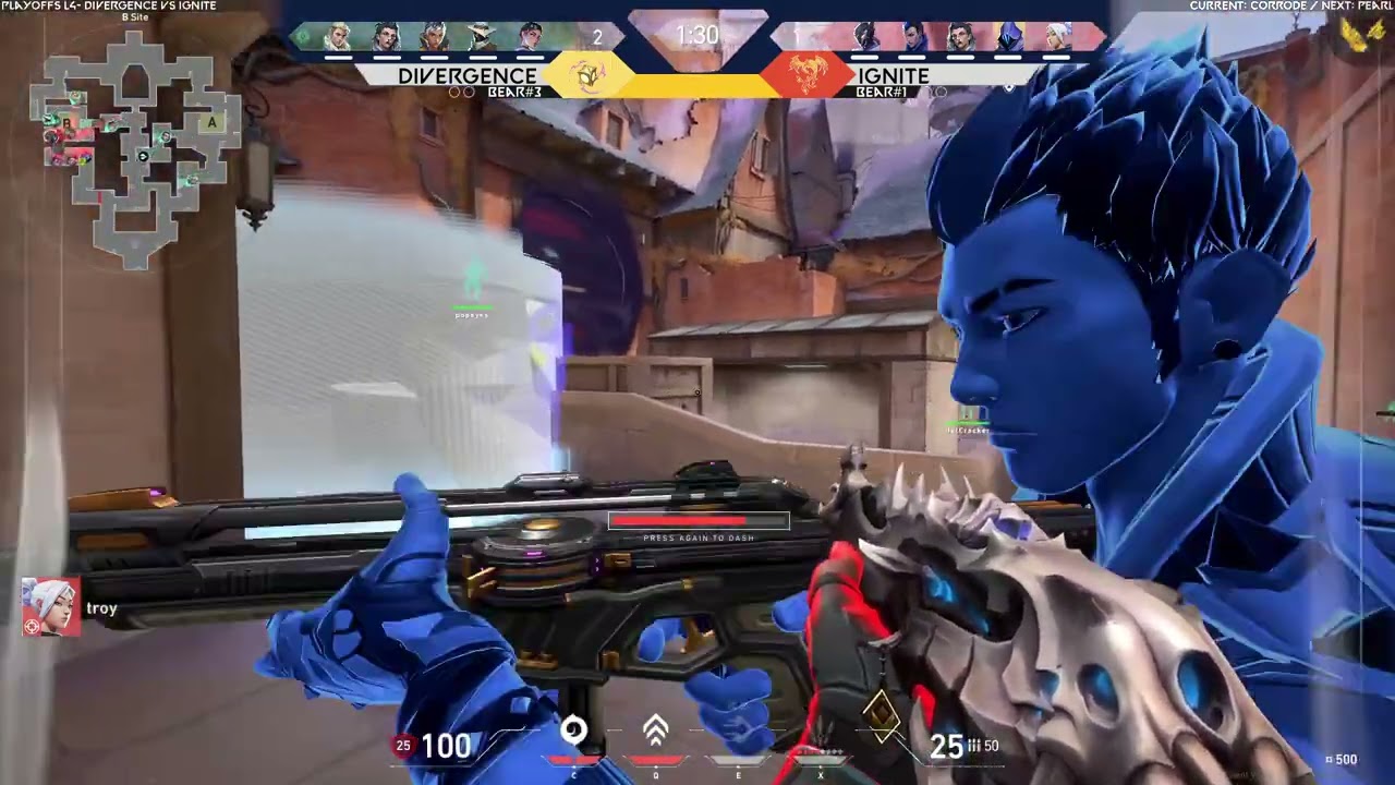 VOD: Team Divergence vs. Team Ignite - VAL @ Berkeley IMs | Playoffs Lower Quarterfinals