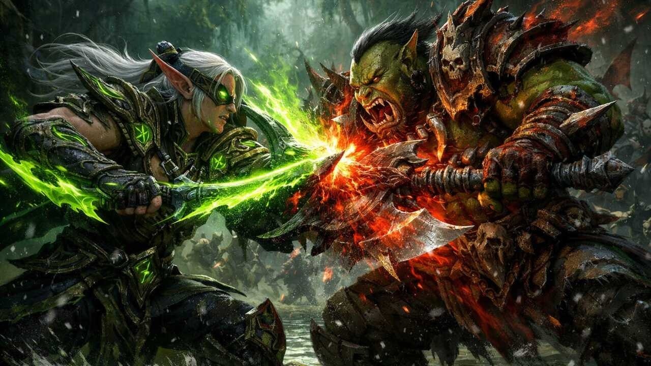 ✅ Elfos Nocturnos (NE) | VUELVEN LOS ORCOS | Battle Royale 1 vs 3 | Warcraft 3 ⚔️