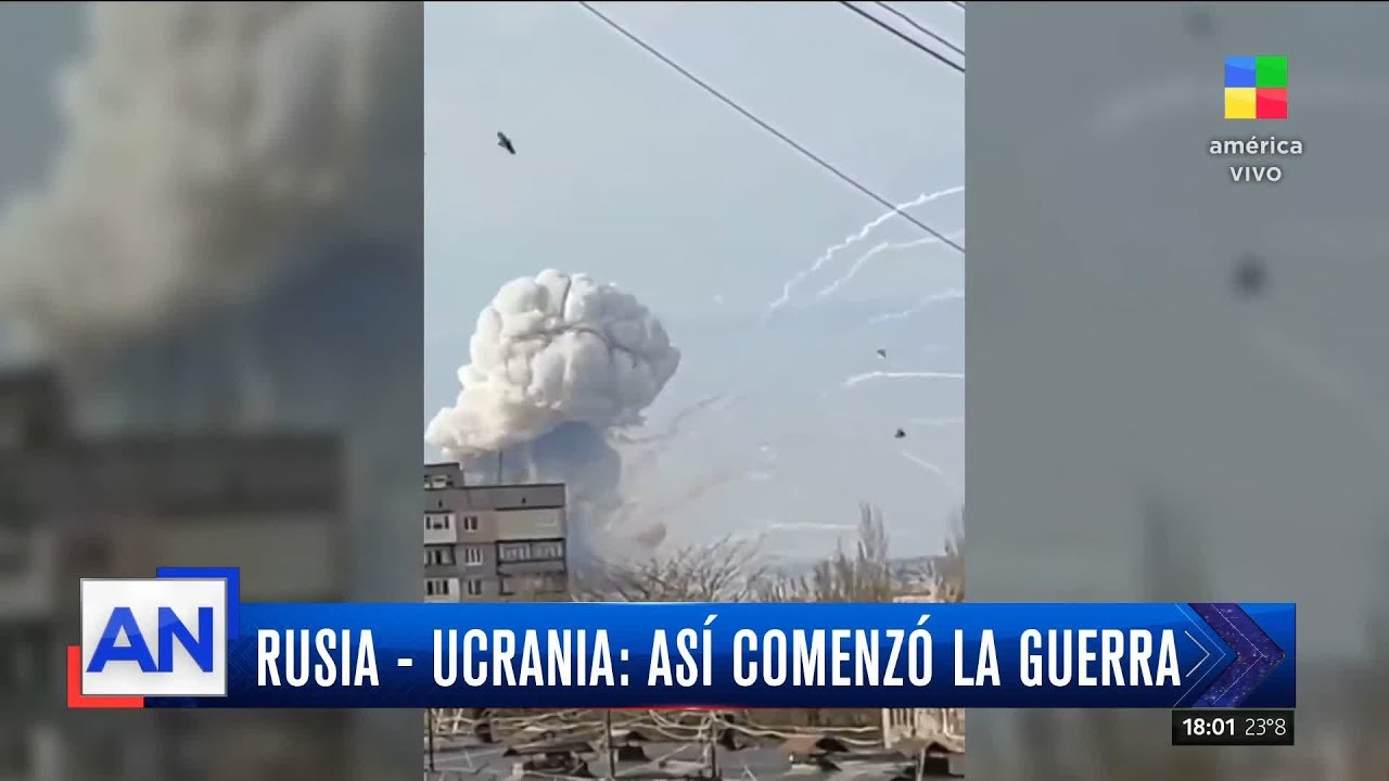 🛑 Así comenzó la guerra entre Rusia y Ucrania