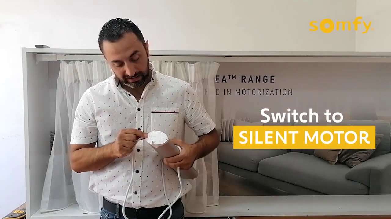 برمجة وتصفير موتور برداي على الريموت كونترول / Program & reset a curtain motor_Lebanon_Arabic