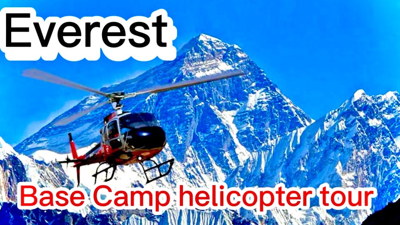 Everest base camp helicopter tour 2023 || Kathmandu to lukla flight experience || Everest heli ride