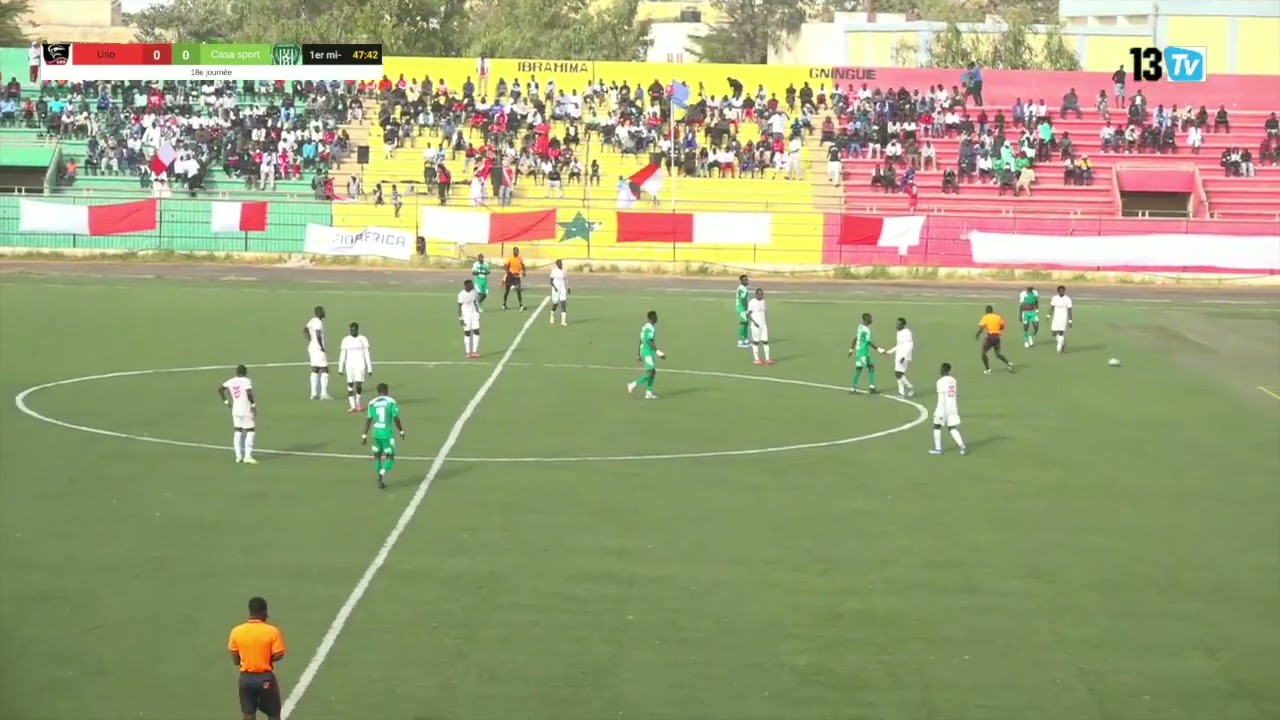 L1-18J :🔥 Us Ouakam et Casa Sports se neutralisent dans un match explosif !”