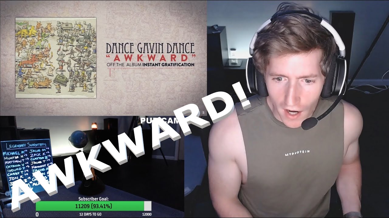 Chris REACTS to Dance Gavin Dance - Awkward