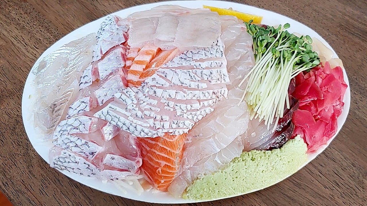 만원짜리 2장으로 숙성회 즐기기🐟