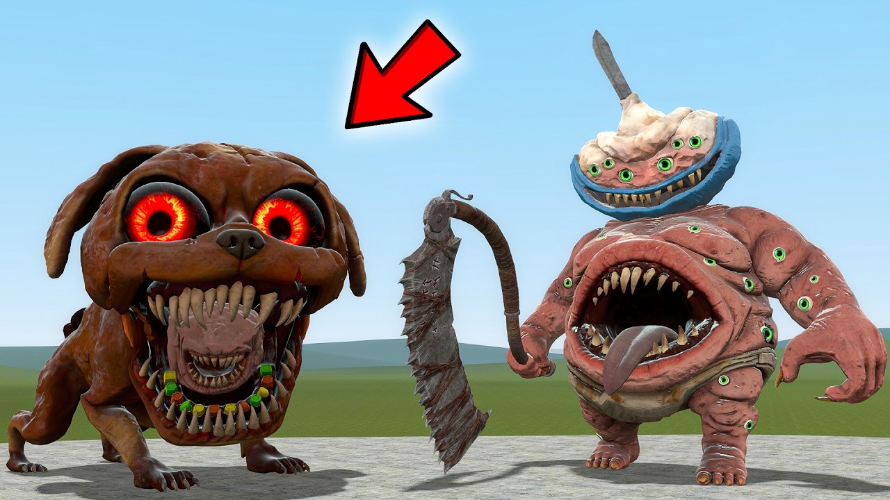 NEW CHOMPY CHASEY PHASE 3 vs NEW BINKY DRINKY PHASE 3! &mdash; Who's Best In Garry's Mod? [Dark Pals]