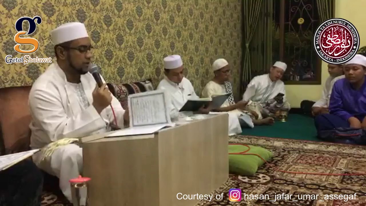 Burdah Almadih Majlis Nurul Musthofa 19 Desember 2017 @Istana Assegaf