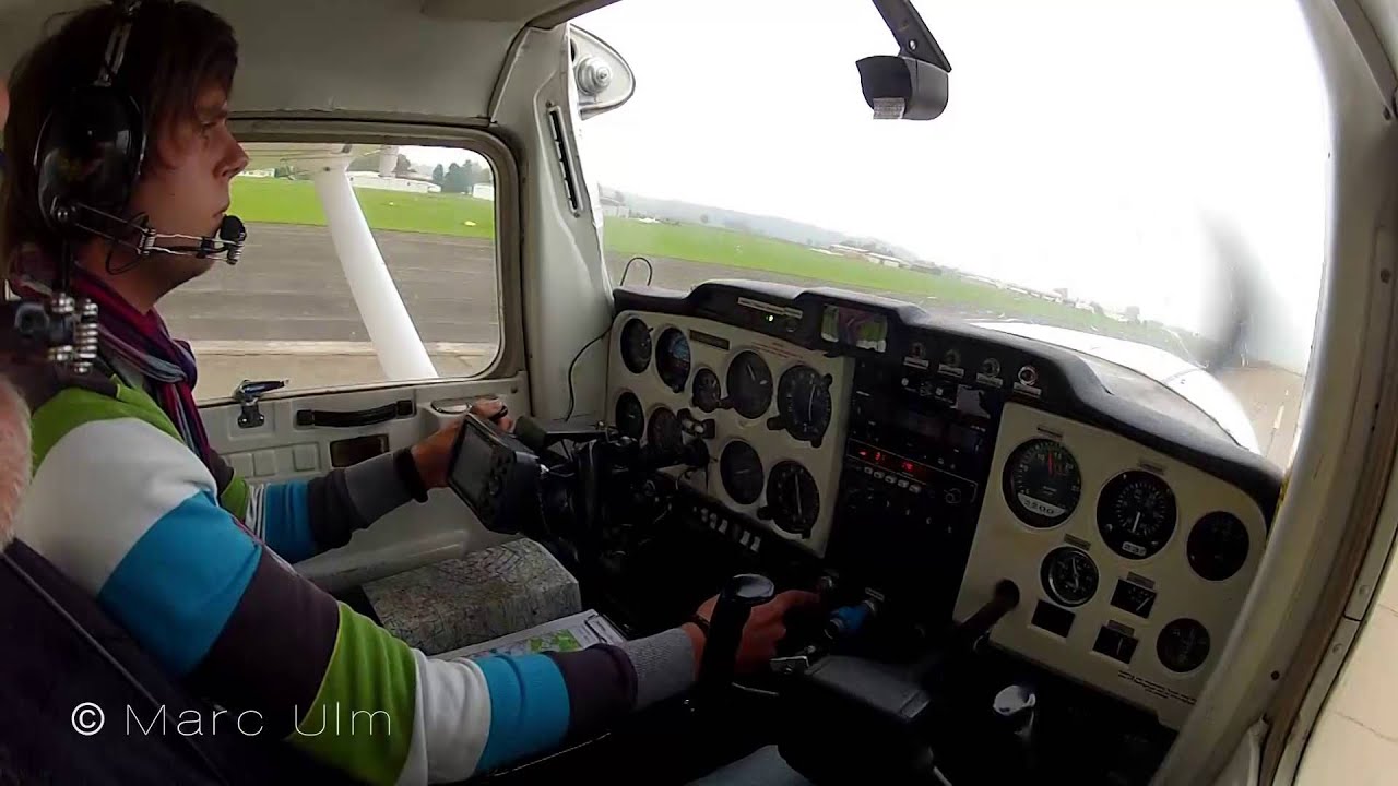Cessna 150 Rotax - Mengen landing
