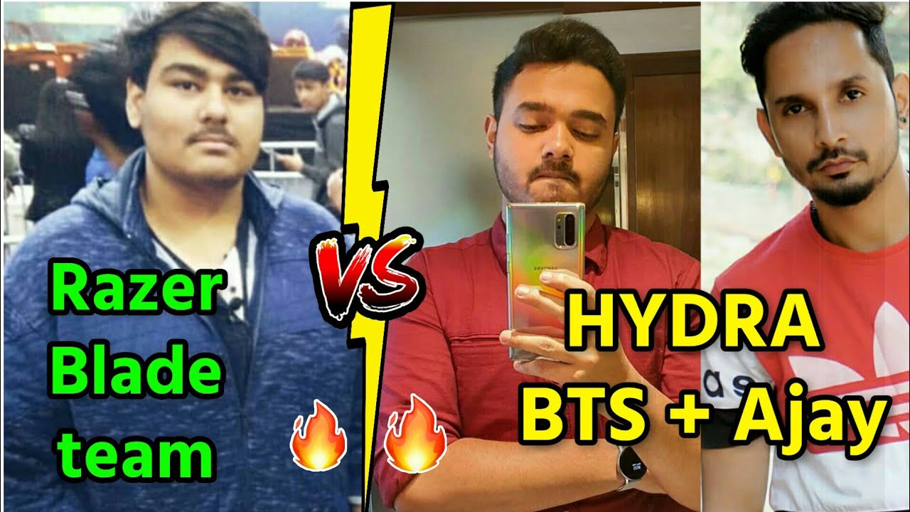 Razer blade team vs HYDRA BTS + Ajay +【Bi】Ayush fight in Georgopol🔥🔥;NEW UPDATE 0.17.0 ;|Emulator|