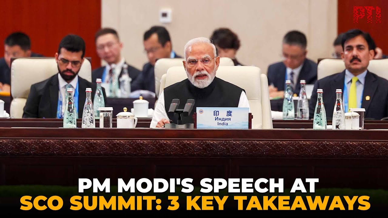 PM Modi's speech at SCO Summit: 3 key takeaways